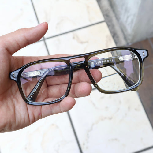 PETER AND MAY "S112 CIGALE" ダブルブリッジをスタイリッシュに。