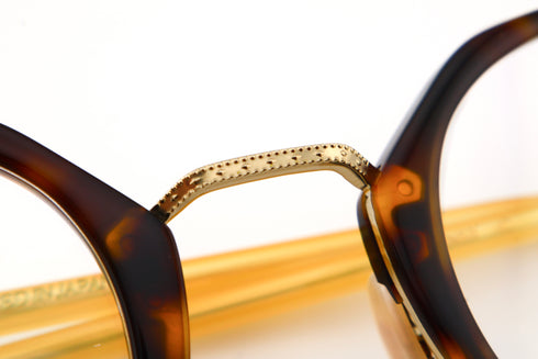 SUMNER C col.Hickory Tortoise/White Gold