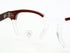 AR 46 size col. Red Wood Clear