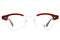 AR 44 size col. Red Wood Clear