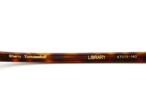 LIBRARY col.Sherry Tortoiseshell