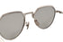 Lunetta BADA 74/03 col.1041 SILVER・LIGHT SMOKE 眼鏡 サングラス メタルフレーム ディテール