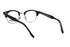 CUTLER AND GROSS CGOP 1333 col.01 Black Silver 眼鏡 サーモント 背面