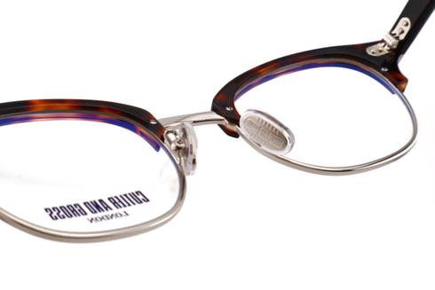CUTLER AND GROSS CGOP 1333 col.03 Demi Silver 眼鏡 サーモント 鼻パッド