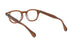 JULIUS TART OPTICAL AR 44size col.Brown Crystal Ⅱ ジュリアスタートオプティカル ブラウンクリスタル ボストンウェリントン型 眼鏡 背面