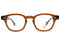 JULIUS TART OPTICAL AR 44size col.Brown Crystal Ⅱ ジュリアスタートオプティカル ブラウンクリスタル ボストンウェリントン型 眼鏡 正面