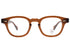 JULIUS TART OPTICAL AR 44size col.Brown Crystal Ⅱ ジュリアスタートオプティカル ブラウンクリスタル ボストンウェリントン型 眼鏡 正面