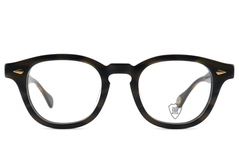 JULIUS TART OPTICAL(ジュリアスタートオプティカル) AR 48size Gold Edition(ゴールドエディション) col.CAMO SASA(カモササ) 限定 アーネル 太セル アメリカン ヴィンテージ 正面画像
