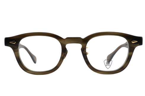 JULIUS TART OPTICAL(ジュリアスタートオプティカル) AR CHINATOWN SPECIAL ORDER col.Olive Green Sasa 正面