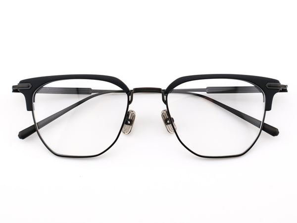 Lunetta BADA 73/09 col.0011 MATBLACK BLACK 眼鏡 サングラス サーモントフレーム 正面画像
