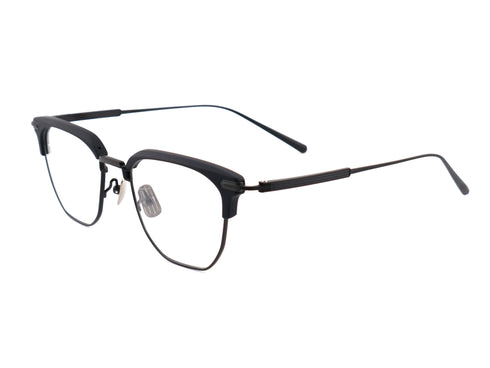 Lunetta BADA 73/09 col.0011 MATBLACK BLACK 眼鏡 サングラス サーモントフレーム 側面画像