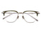 Lunetta BADA 73/09 col.0050 KHAKI・TITAN GREY 眼鏡 サングラス サーモントフレーム 正面画像