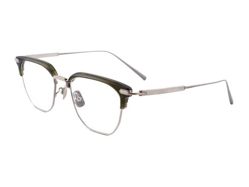 Lunetta BADA 73/09 col.0050 KHAKI・TITAN GREY 眼鏡 サングラス サーモントフレーム 側面画像