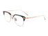 Lunetta BADA 73/09 col.0140 DARK GREY・GRACE GOLD 眼鏡 サングラス サーモントフレーム 側面画像