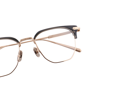Lunetta BADA 73/09 col.0140 DARK GREY・GRACE GOLD 眼鏡 サングラス サーモントフレーム
