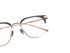 Lunetta BADA 73/09 col.0140 DARK GREY・GRACE GOLD 眼鏡 サングラス サーモントフレーム
