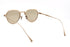 Lunetta BADA 74/03 col.1021 WHITE GOLD / LIGHT BROWN 眼鏡 サングラス メタルフレーム 背面画像