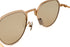 Lunetta BADA 74/03 col.1021 WHITE GOLD / LIGHT BROWN 眼鏡 サングラス メタルフレーム ディテール