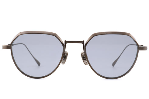 Lunetta BADA 74/03 col.1061 GUN / LIGHT BLUE GREY 眼鏡 サングラス メタルフレーム 正面画像