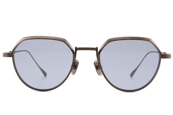 Lunetta BADA 74/03 col.1061 GUN / LIGHT BLUE GREY 眼鏡 サングラス メタルフレーム 正面画像