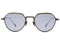 Lunetta BADA 74/03 col.1061 GUN / LIGHT BLUE GREY 眼鏡 サングラス メタルフレーム 正面画像