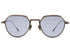 Lunetta BADA 74/03 col.1061 GUN / LIGHT BLUE GREY 眼鏡 サングラス メタルフレーム 正面画像