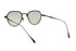 Lunetta BADA 74/03 col.1071 BLACK / LIGHT GREEN 眼鏡 サングラス メタルフレーム 背面画像