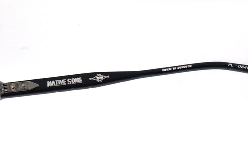NATIVE SONS Rams col.Indigo(ネイティブサンズ ラムズ)セルフレーム スクエア ウェリントンシェイプ テンプル