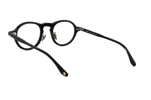 PETER AND MAY THE COOL KID col.Black ピーターアンドメイ ザクールキッド 黒色 ボストンシェイプ 眼鏡 背面