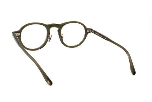 PETER AND MAY THE COOL KID col.Black ピーターアンドメイ ザクールキッド カーキ ボストンシェイプ 眼鏡 背面