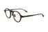 PETER AND MAY THE COOL KID col.Black ピーターアンドメイ ザクールキッド カーキ ボストンシェイプ 眼鏡 側面
