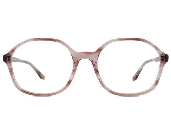 PETER AND MAY ピーターアンドメイ LT35 GRACE グレース col.Beige 眼鏡 サングラス ビッグシェイプ 多角形 正面画像