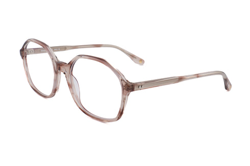 PETER AND MAY ピーターアンドメイ LT35 GRACE グレース col.Beige 眼鏡 サングラス ビッグシェイプ 多角形 側面画像