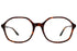 PETER AND MAY ピーターアンドメイ LT35 GRACE グレース col.Tortoise 眼鏡 サングラス ビッグシェイプ 多角形 正面画像