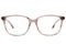 PETER AND MAY ピーターアンドメイ LT36 JOY ジョイ col.Beige 眼鏡 サングラス ビッグシェイプ スクエア 正面画像