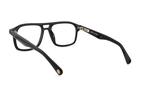 PETER AND MAY S112 CIGALE col.Black ピーターアンドメイ シガール ブラック 眼鏡 アヴィエーター ダブルブリッジ ツーブリッジ 背面