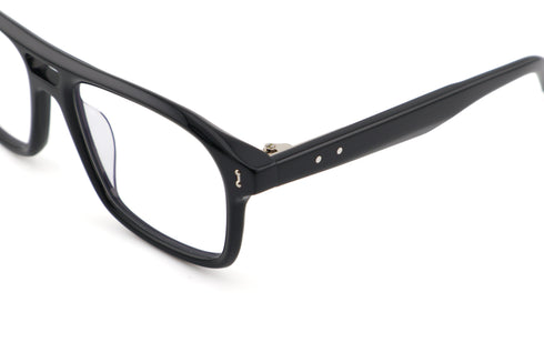 PETER AND MAY S112 CIGALE col.Black ピーターアンドメイ シガール ブラック 眼鏡 アヴィエーター ダブルブリッジ ツーブリッジ