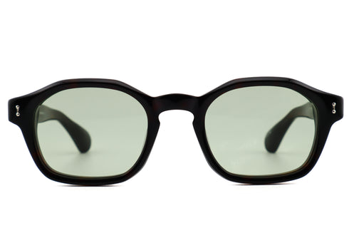 PETER AND MAY S121 NO DRAMA col.Dark Shell / Graphite Green ピーターアンドメイ ノードラマ PETERANDMAY NODRAMA サングラス 正面