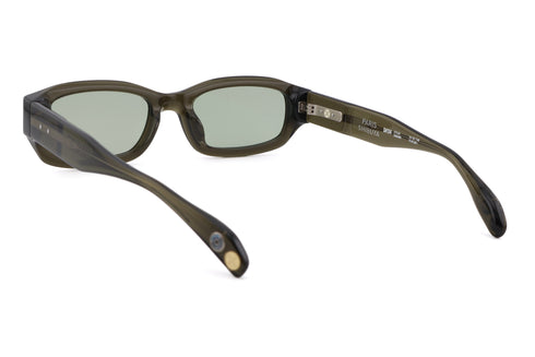 PETER AND MAY S134 PM×Manhatan Records Collabolation ピーターアンドメイ マンハッタンレコード コラボレーションモデル col.Saguaro / Graphite Green サングラス 背面
