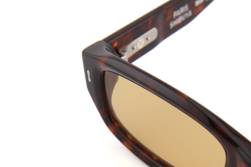 PETER AND MAY S134 PM×Manhatan Records Collabolation ピーターアンドメイ マンハッタンレコード コラボレーションモデル col.Tortoise / Amber サングラス ディテール