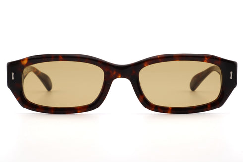 PETER AND MAY S134 PM×Manhatan Records Collabolation ピーターアンドメイ マンハッタンレコード コラボレーションモデル col.Tortoise / Amber サングラス 正面