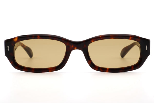 PETER AND MAY S134 PM×Manhatan Records Collabolation ピーターアンドメイ マンハッタンレコード コラボレーションモデル col.Tortoise / Amber サングラス 正面