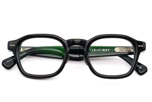 PETER AND MAY S98 HERO 46size col.Black ピーターアンドメイ ヒーロー PETERANDMAY 眼鏡 正面