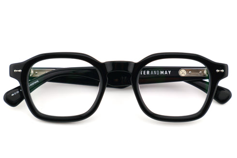 PETER AND MAY S98 HERO 46size col.Black ピーターアンドメイ ヒーロー PETERANDMAY 眼鏡 正面
