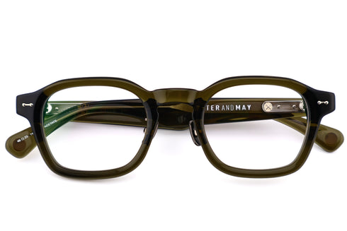PETER AND MAY S98 HERO 46size col.Saguaro ピーターアンドメイ ヒーロー PETERANDMAY 眼鏡 アジアンフィット 正面