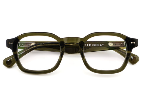 PETER AND MAY S98 HERO 46size col.Saguaro ピーターアンドメイ ヒーロー PETERANDMAY 眼鏡 正面