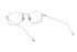 PETER AND MAY TT11 AKIRA col.Brushed Silver ピーターアンドメイ アキラ メタルフレーム ナローシェイプ オーバル 眼鏡 サングラス 背面