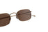 PETER AND MAY ピーターアンドメイ TT15 AFTER THE RAIN アフターザレイン col.Antique Gold / Brown眼鏡 サングラス メタルフレーム スクエア ナロー
