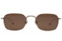 PETER AND MAY ピーターアンドメイ TT15 AFTER THE RAIN アフターザレイン col.Antique Gold / Brown眼鏡 サングラス メタルフレーム スクエア ナロー
