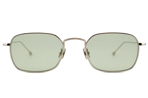 PETER AND MAY ピーターアンドメイ TT15 AFTER THE RAIN アフターザレイン col.Silver/Graphite Green眼鏡 サングラス メタルフレーム スクエア ナロー